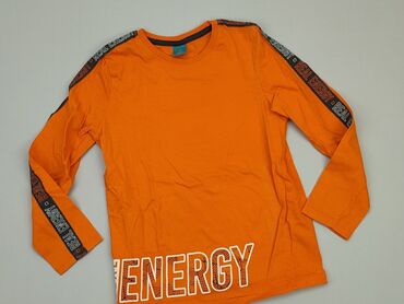 pomarańczowa bluzka dla dziewczynki: Blouse, Little kids, 9 years, 128-134 cm, condition - Good