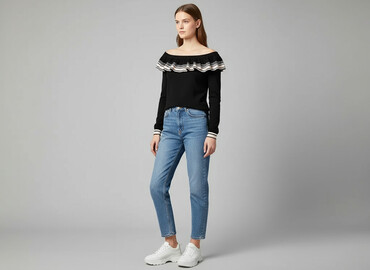 Jumpers: H&M Divided, Women`s sweater, size XS