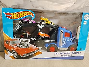 Игровой набор Hot Wheels «The Kraken Trailer» (Mattel) - Большой