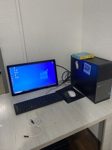 офисные пк: Компьютер, ядролор - 4, ОЭТ 8 ГБ, Жумуш, окуу үчүн, Intel Core i5, Камтылган видео карта, SSD