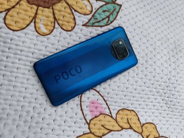 Poco: Poco X3 NFC, Б/у, 128 ГБ, цвет - Голубой, 2 SIM