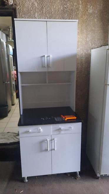 silver kitchen: Кухонный шкаф, Новый, Напольный, Без мойки, ЛДСП — 8