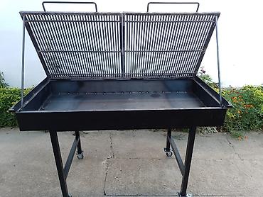 Sve za roštilj: Veliki roštilj na točkićima sa rešetkom od čelika - Tip: roštilj na — 5