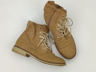 buty na platformie czarne ccc: Botki damskie, rozmiar 36