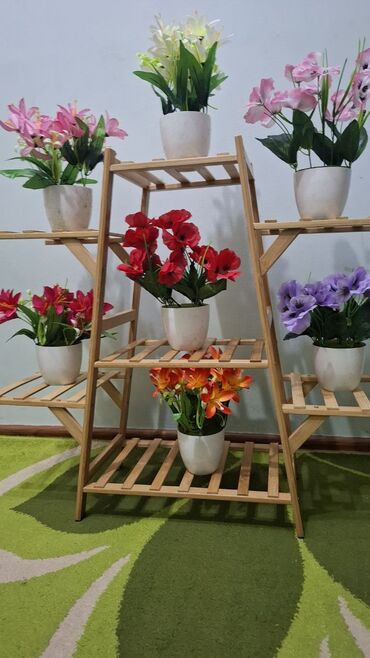 комнатные растения объявления: Этажерка для цветов, Новый, Дерево, Самовывоз