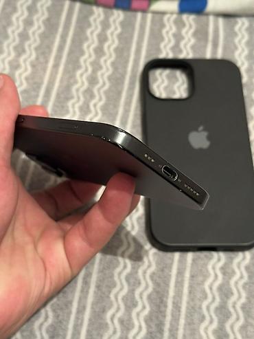 iphone se 2016: IPhone 15, Б/у, 128 ГБ, Черный, Чехол, 79 % — 5