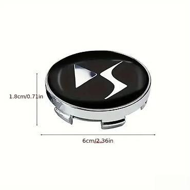 skuteri 200 kubika: ČEPOVI POKLOPCI ZA FELNE CITROEN DS 60 MM / 56 MM - CRNI | — 4