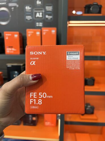 Digər foto və video aksesuarları: Sony a FE 50mm F1.8