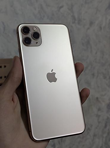 iphone cs: IPhone 11 Pro Max, 64 GB, Qızılı, Face ID — 1