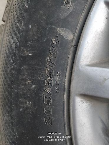 r17 sonata: Колеса в сборе 205 / 60 / R 16, Зима, Б/у, Комплект, Легковые, Литые, отверстий - 5 — 4