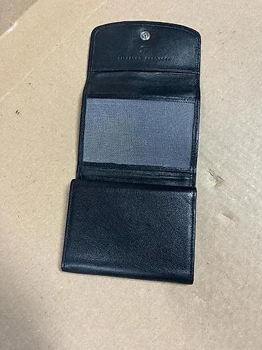 Novčanici: Crni kožni novčanik – Rivero Ferducci - Materijal: prirodna koža — 7