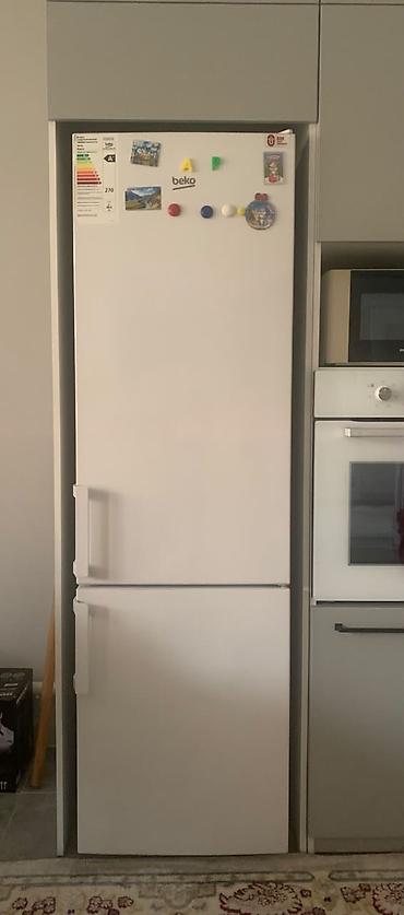 Техника и электроника: Холодильник Beko, Б/у, Двухкамерный, De frost (капельный) — 1