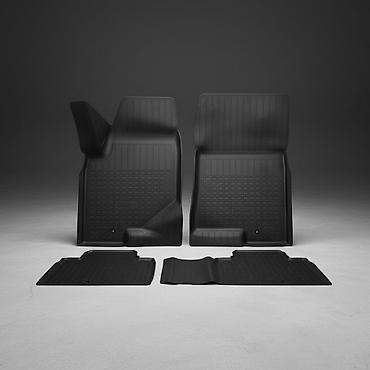 rex: 3D Полики Для салона Ssangyong, цвет - Черный, Новый, Платная доставка, Самовывоз — 2
