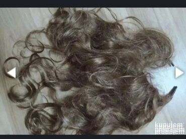 Perike i klipse: Prodajem pravu prirodnu kosu Na stanju ;šiške ombre,šiške plave,dve — 5