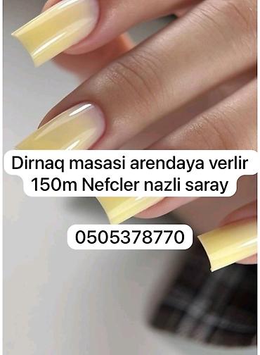dirnaq ustası: Qadın saç ustası, 20 yaş, 3-5 illik təcrübə, Yerin icarəsi — 2