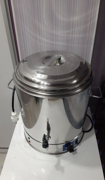 духовка для кафе: Самовар электрический двойной металл с термопрослойкой,2 тэны,объем 30