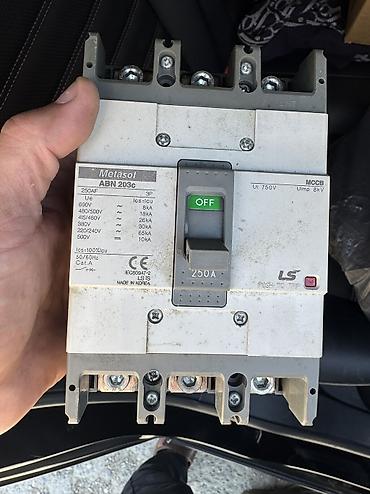 Avtomat ls 250 amper,işlek veziyyetdedir