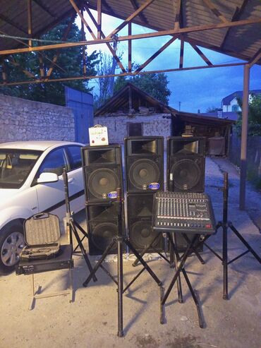 Dinamiklər və kolonkalar: İşlənmiş Yamaha Kolonka, Növ - Akustik, rəng - Qara