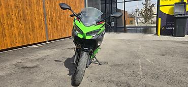 dva kolesa: Спортбайк Kawasaki, 400 куб. см, Бензин, Взрослый, Б/у — 4