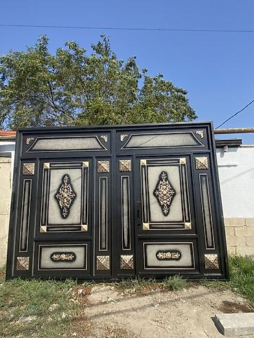 demir kanistir: Yeni Dəmir Həyət darvazası, Yana açılan, 350 m, Mexaniki, Qapı ilə, Kredit var, Ödənişli quraşdırma, Ünvandan götürmə, Ödənişli çatdırılma, Rayonlara çatdırılma — 2