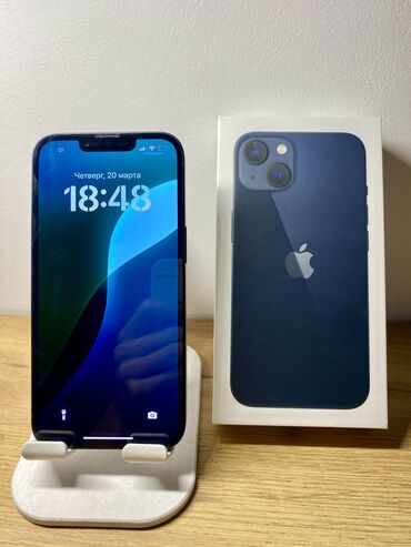 телефон айфон хр: IPhone 13, Б/у, 128 ГБ, Midnight, Наушники, Зарядное устройство, Защитное стекло, 89 %