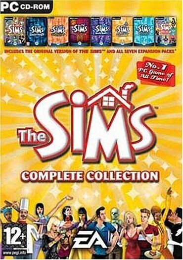 Knjige, časopisi, CD i DVD: SIMS 1 PAKET (osnovna igra sa svim ekspanzijama i dodacima) igra za pc