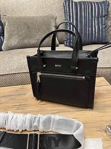 Сумкалар: Новая сумка тоут, оригинал Америка 🇺🇸, качественный бренд DKNY, размер — 1