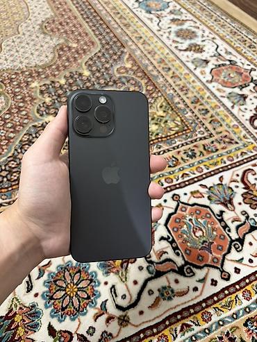 Звонить только по ватсап! IPhone 15 Pro Max, цвет чёрный (Titanium