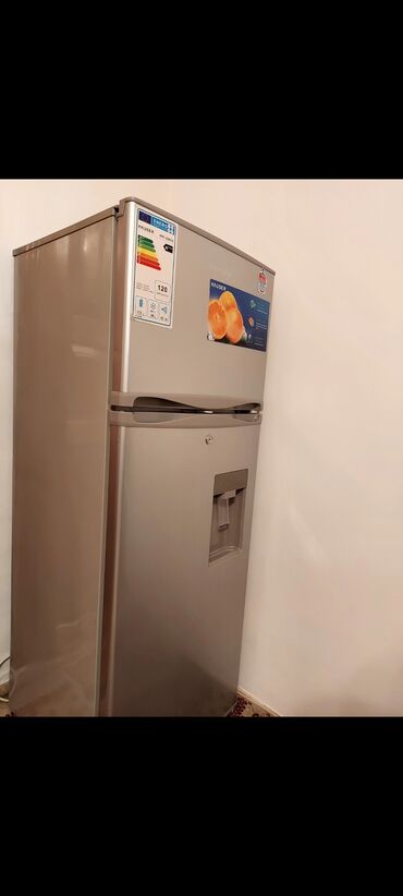 hauser: İki kameralı soyuducu Hauser, rəng - Gümüşü, İşlənmiş