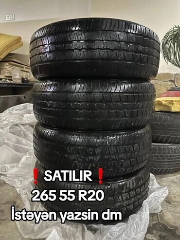 mersedes diskisi: SUV və krossoverlər üçün 4 ədəd təkər dəsti. Ölçü: 265/55 R20 Tip