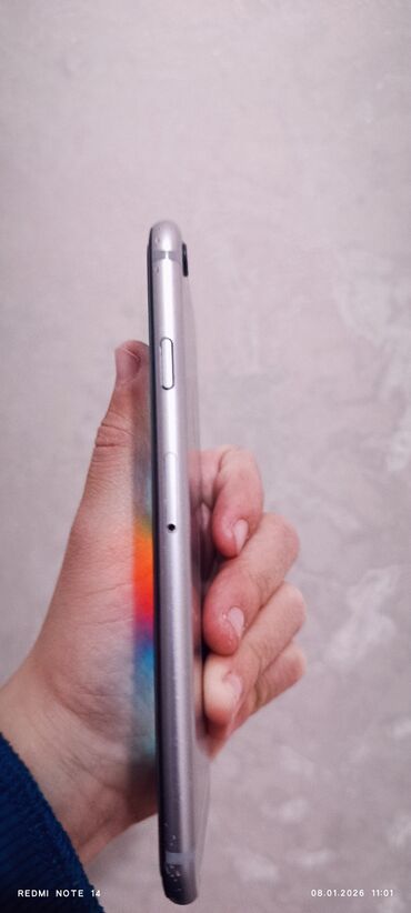 Apple iPhone: IPhone 6, Б/у, 32 ГБ, Серебристый, Защитное стекло — 3