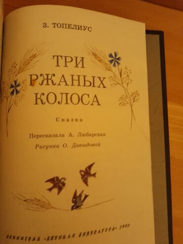 Digər kitablar və jurnallar: Сказки (все сказки в 2-х книгах). Есть ещё детские книги. Чтобы — 3