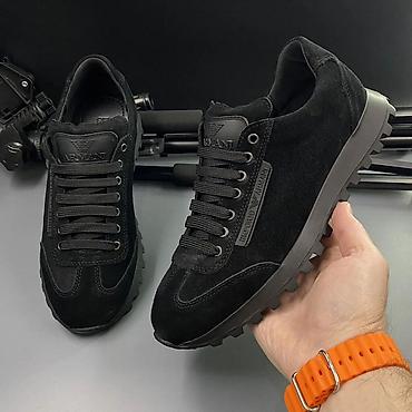 phantom gx: Кроссовки Emporio Armani в черном цвете. Модель выполнена в — 2