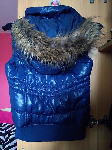 north face kacket: Snizeno 900! Tally Weijl plavi prsluk sa kapuljacom. Velicina S — 3