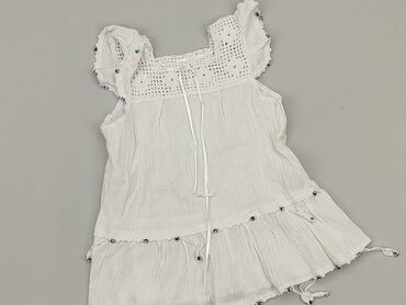 prosta biała sukienka: Sukienka, 9-12 m, stan - Bardzo dobry