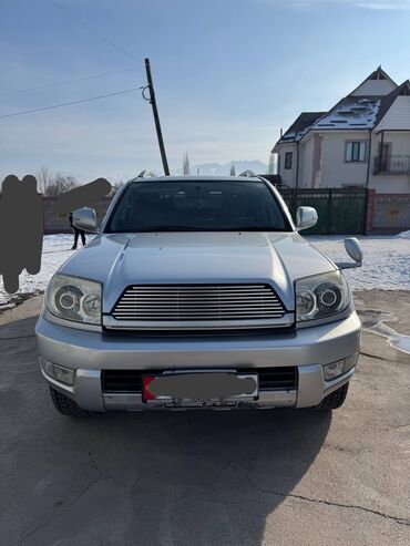жигили 07: Toyota Hilux Surf: 2002 г., 3.4 л, Автомат, Бензин, Жол тандабас