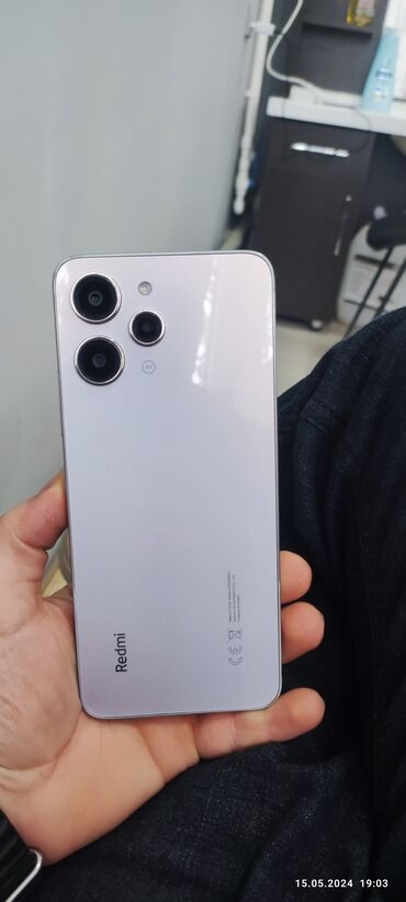 işləmiş telefonlar: Xiaomi Redmi Note 12, 128 GB, rəng - Bənövşəyi, 
 Barmaq izi