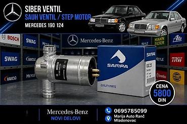 karburator: MERCEDES 190 124 SIBER VENTIL SAUH VENTIL STEP MOTOR | Step motor — 4