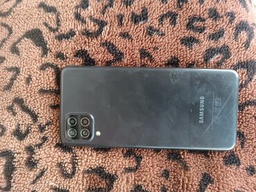 Samsung Galaxy A12, 32 GB, rəng - Qara, Sensor, Barmaq izi, İki sim kartlı
