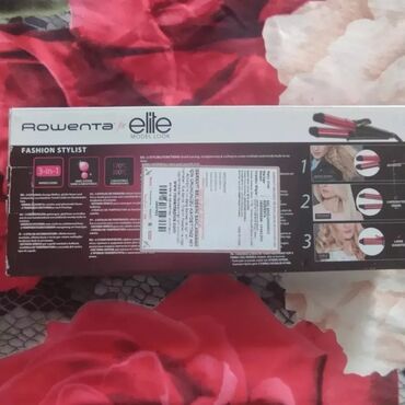 molekulyar düzləşdirmə: Rowenta for Elite Model Look – Fashion Stylist 3‑in‑1 saç