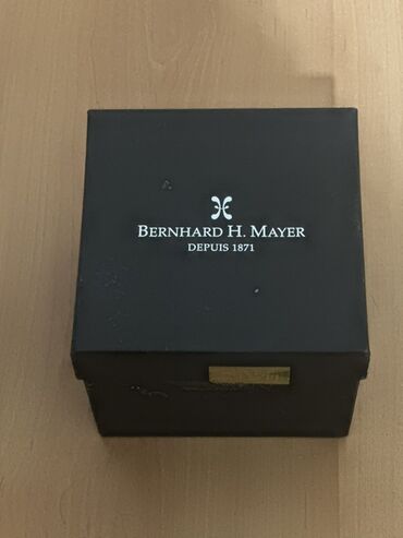 Qol saatları: İşlənmiş, Qol saatı, Bernhard Mayer, rəng - Qızılı — 7