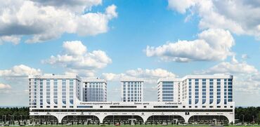 однокомнатная квартира продается: Сатам Офистик 52 кв. м, Ремонтсуз, Эмерексиз, Көп кабаттуу имарат, 7 кабат