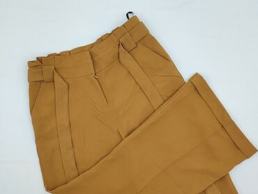 materiałowe spodnie z wysokim stanem: Atmosphere, Material trousers for women, size L