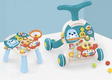 Игрушки: Толокар/стульчик 2в1 
состояние идеальное — 3