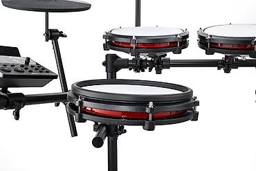 roland em 2000: Alesis Nitro Max Mesh – elektron zərb qurğusu - 8 ədəd səssiz mesh — 3