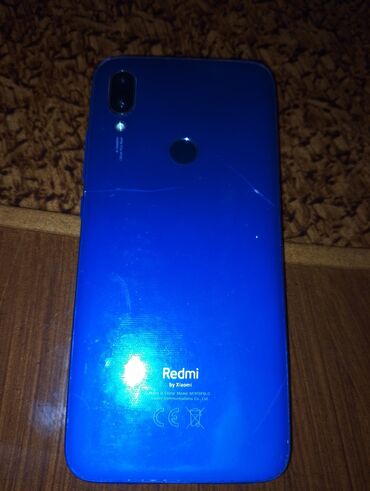 Xiaomi: Xiaomi Redmi 7, 64 GB, rəng - Göy, 
 Sensor, Barmaq izi, İki sim kartlı