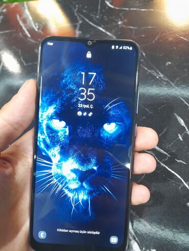 Samsung: Samsung Galaxy A02 S, 32 GB, rəng - Mavi, Zəmanət, Sensor
