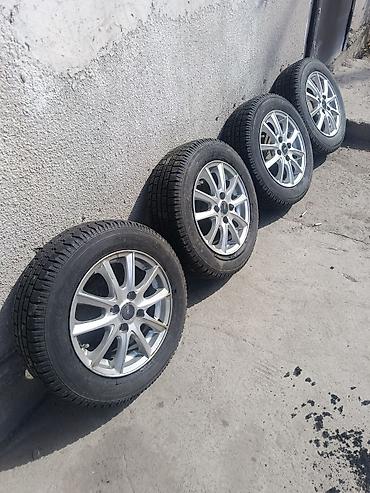 Колеса в сборе 175 / 65 / R 14, Зима, Б/у, Комплект, Легковые, Литые, отверстий - 4