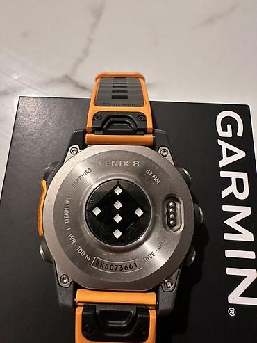 Garmin Fenix 8 – премиальные мультиспортивные часы Основные