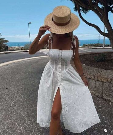 jednodelne pidzame h: One size, color - White, Cocktail, With the straps